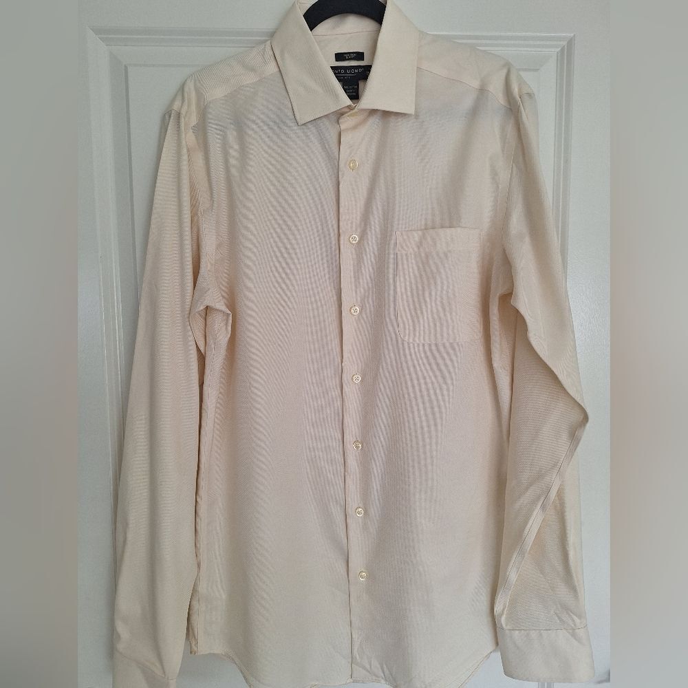 Pronto Uomo Mens dress‎ shirts size 16 36/37 Tall